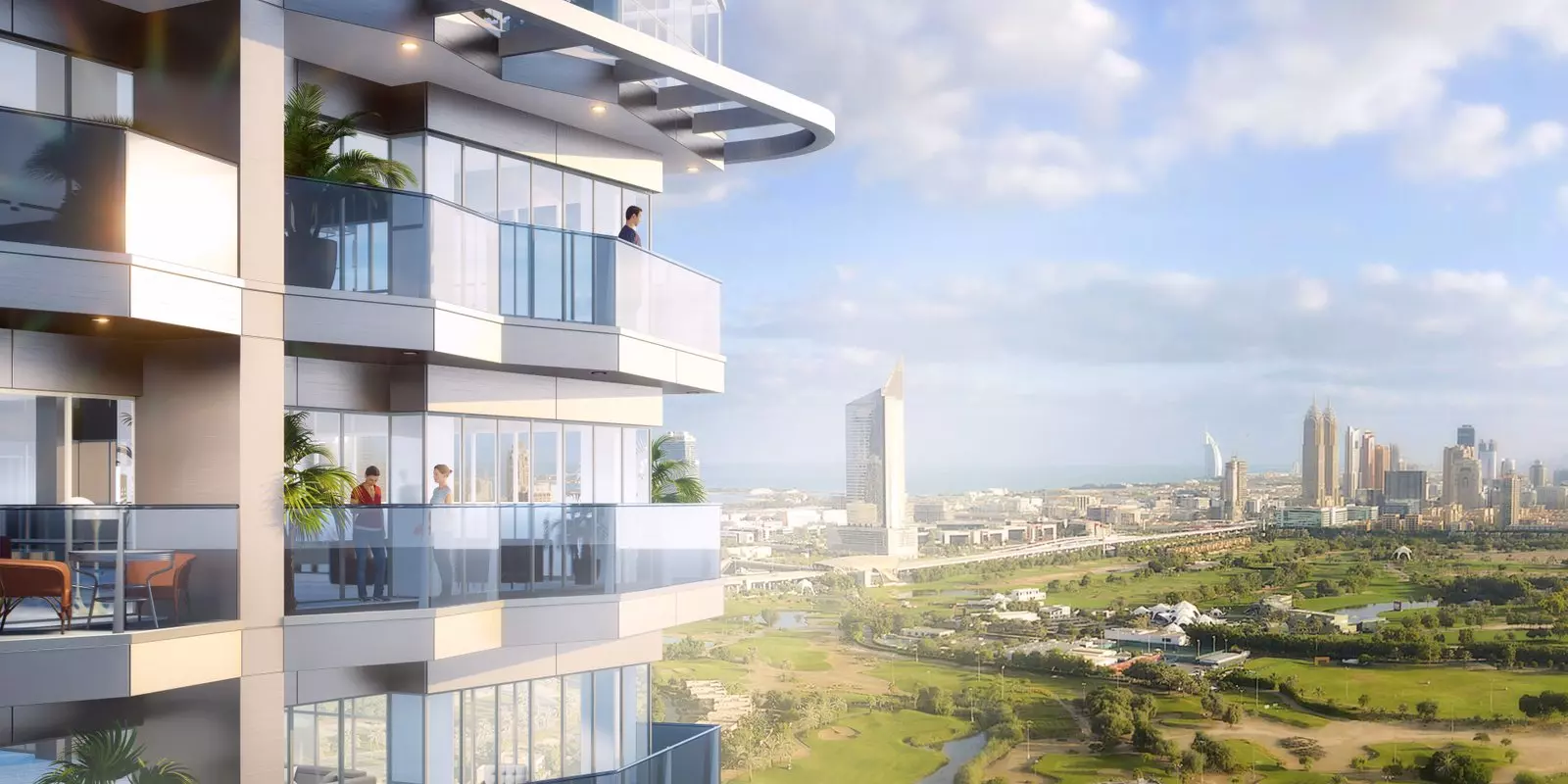 Golf Views Seven City JLT media