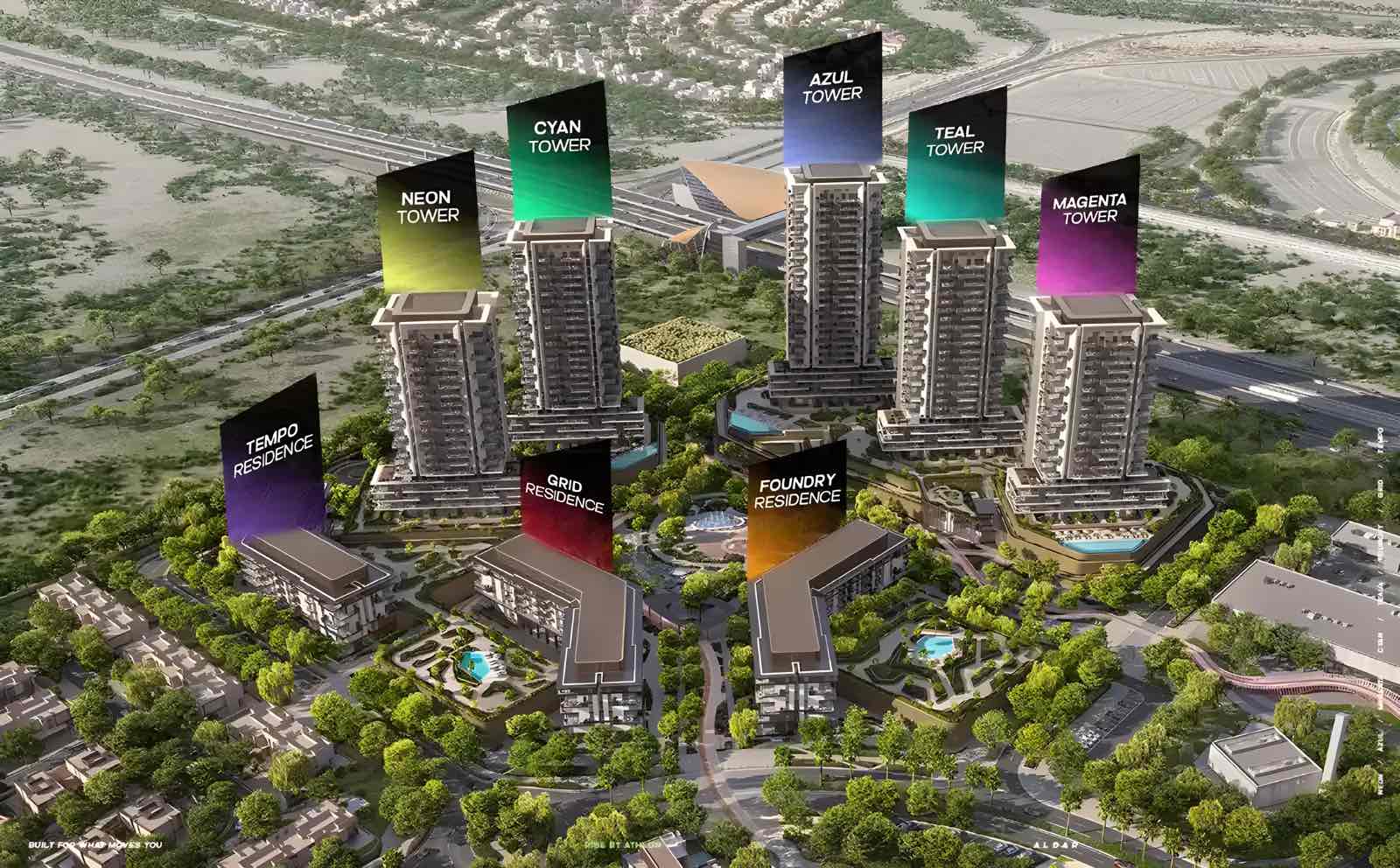 Neon Tower preview 3